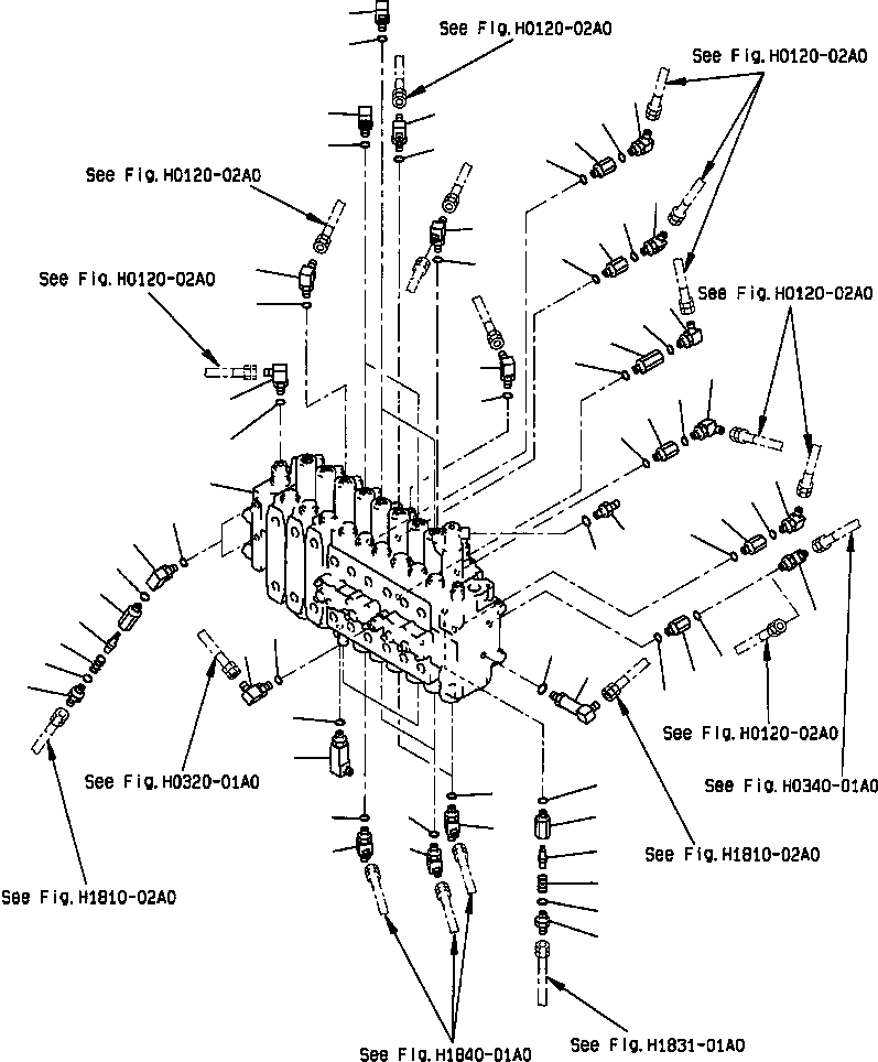 Управляющий клапан 723-49-16101 KOMATSU