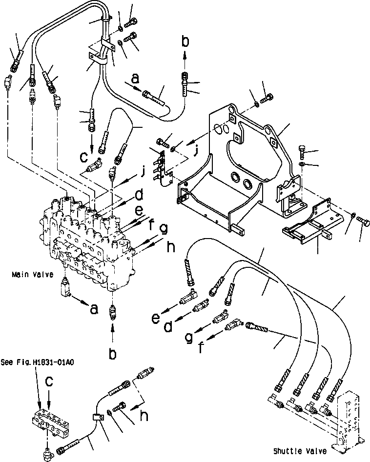Кронштейн 207-62-61440 KOMATSU