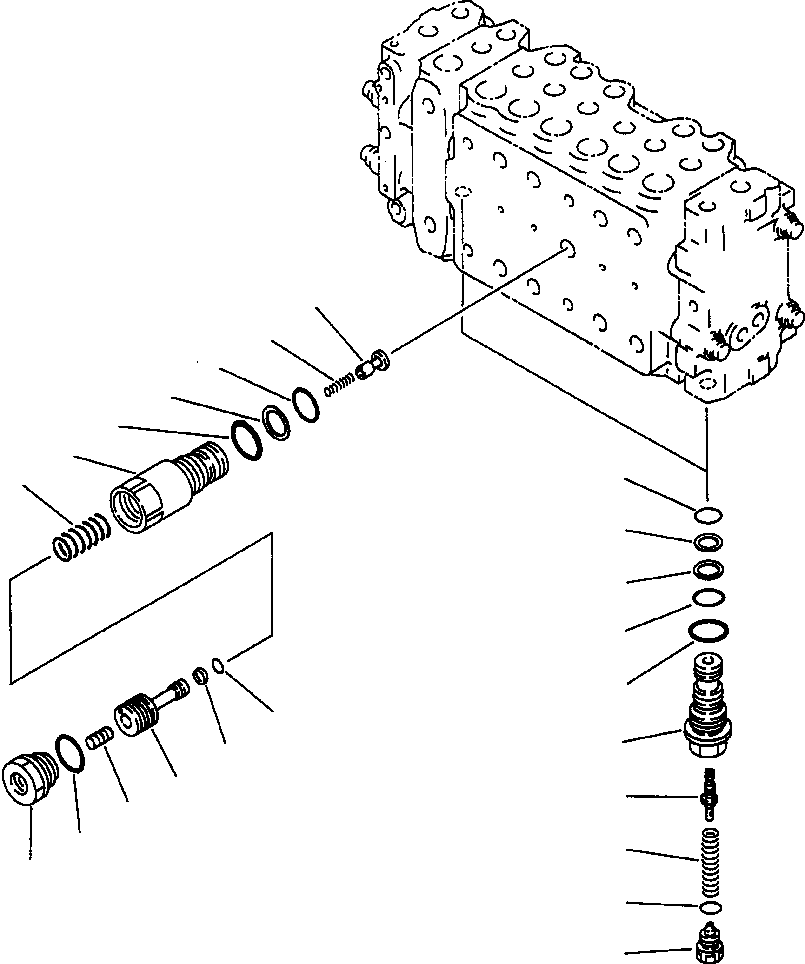 Клапан в сборе 723-40-60100 KOMATSU