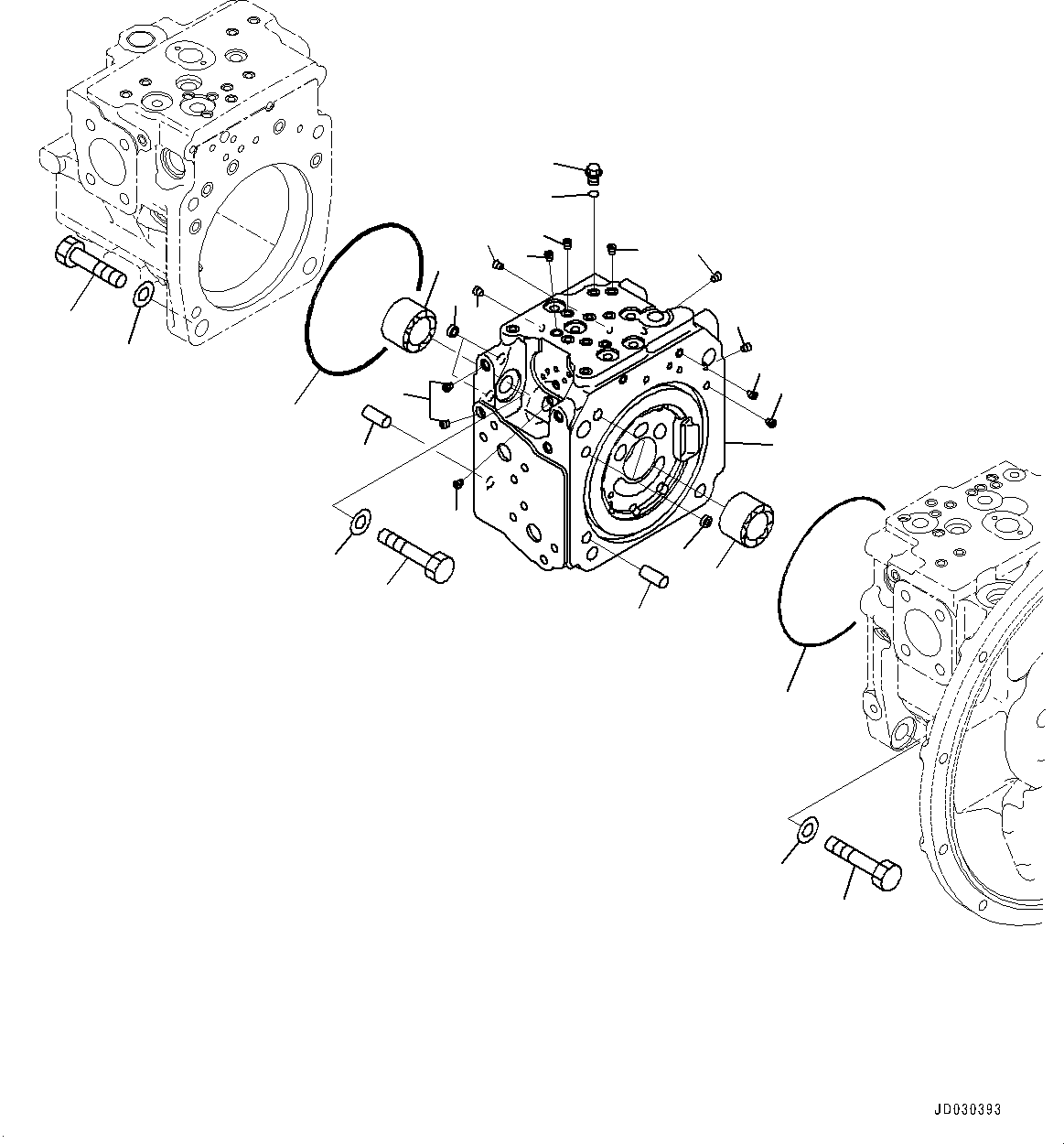Cap Assembly, End 708-2L-07120 KOMATSU