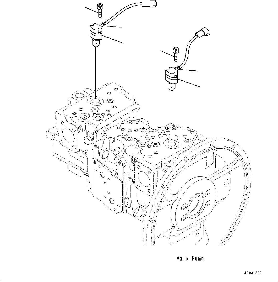 Sensor Assembly, Angle 729-12-21000 KOMATSU