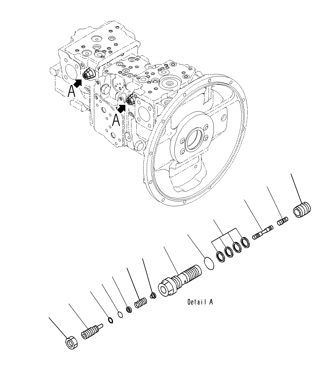 Gear Kit (708-2G-04730) KOMATSU