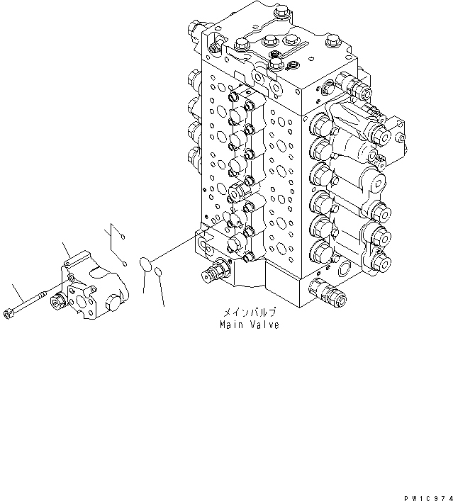 LOCK VALVE 723-40-82600 KOMATSU