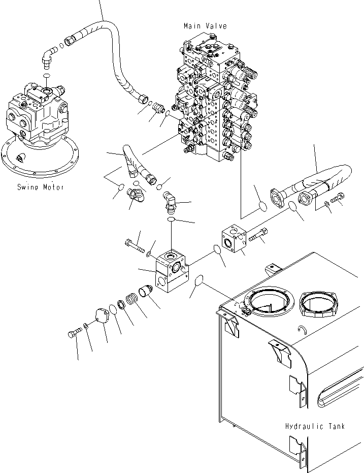 Шланг 07298-01412 KOMATSU