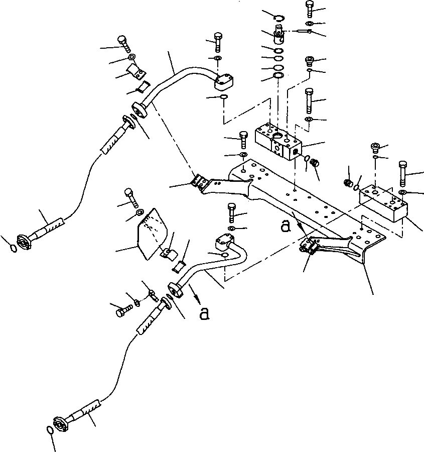 Кронштейн 207-970-6470 KOMATSU