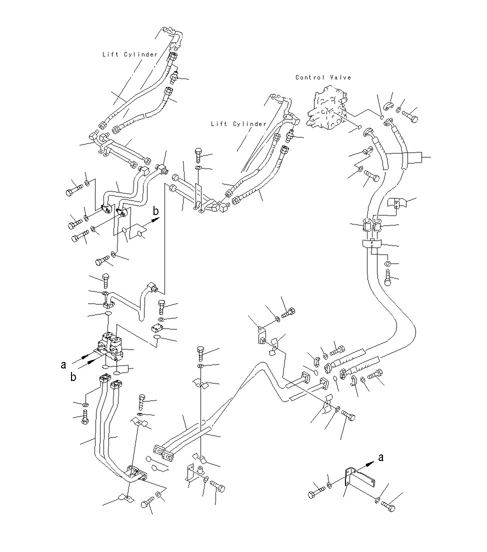 Фланец 07374-01034 KOMATSU