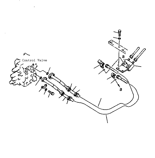 Шланг 14X-78-11260 KOMATSU