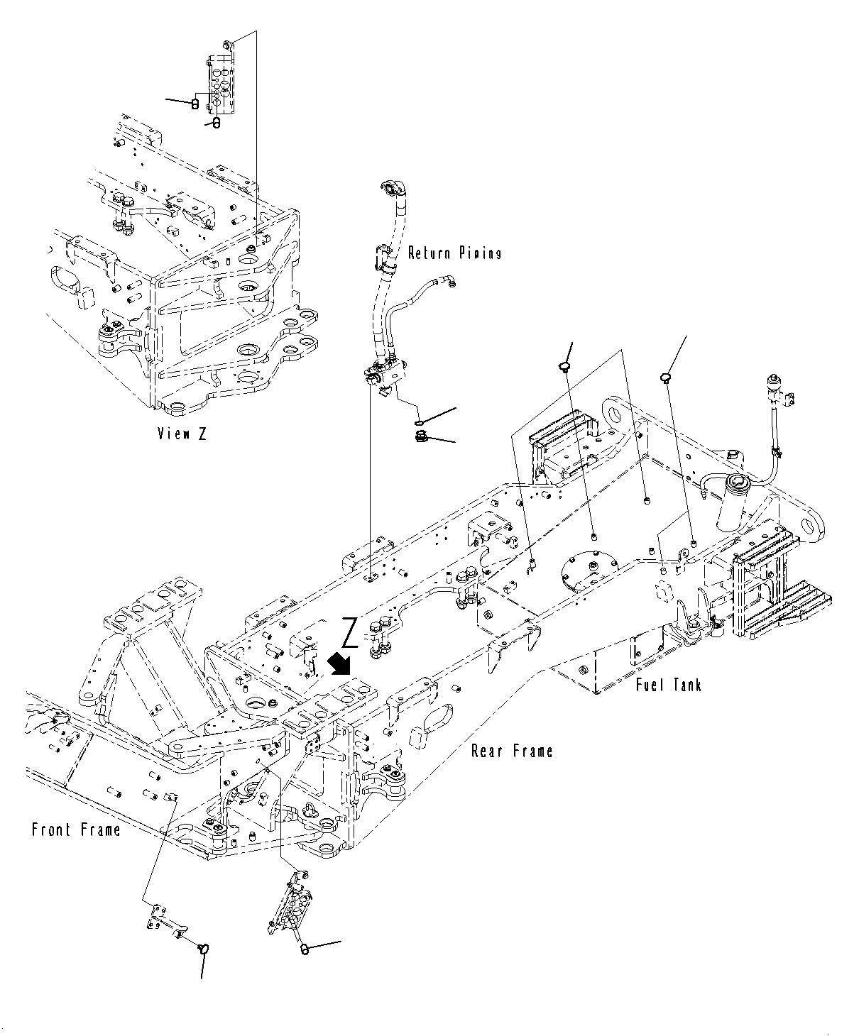 Пробка 23B-60-74470 KOMATSU