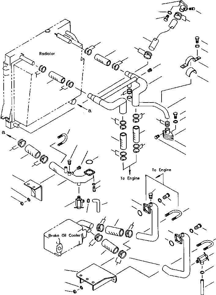 Шланг 07261-24716 KOMATSU