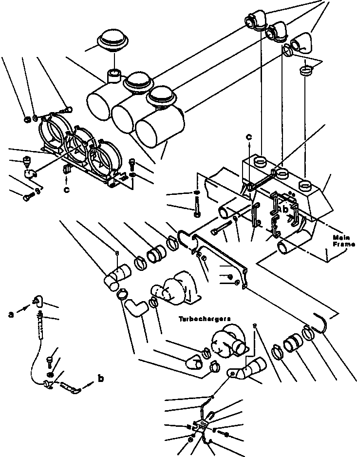 Хомут 566-09-15210 KOMATSU