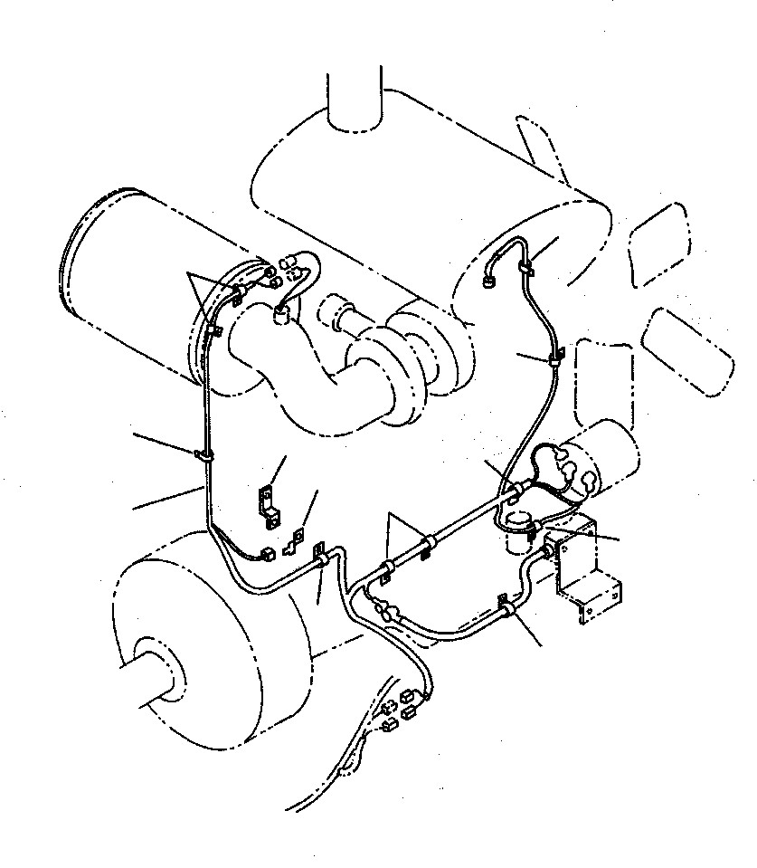HARNESS, ENGINE LINE 425-06-22111 KOMATSU