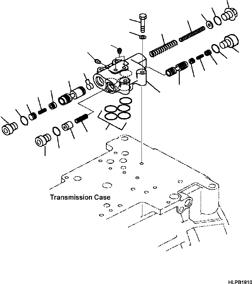 Пробка 426-15-15830 KOMATSU