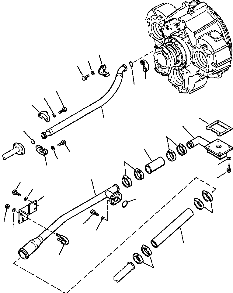 Шланг 07297-01212 KOMATSU
