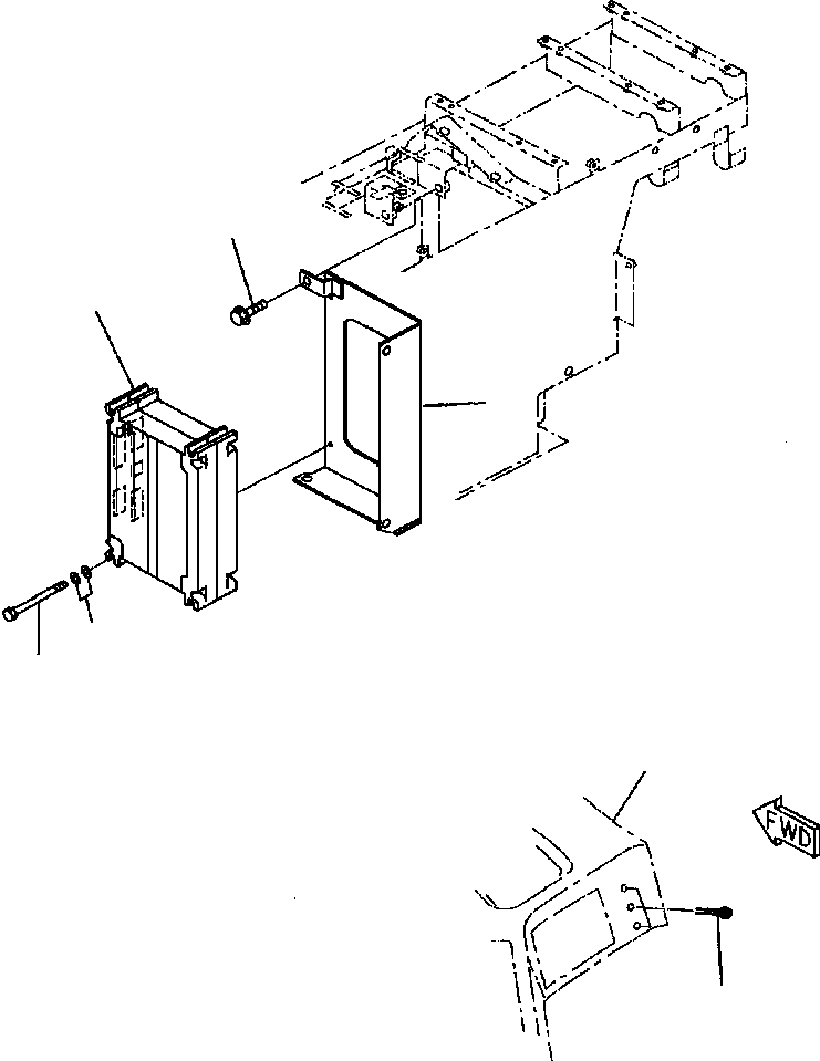 CONTROLLER, TRANSMISSION 7823-16-1003 KOMATSU