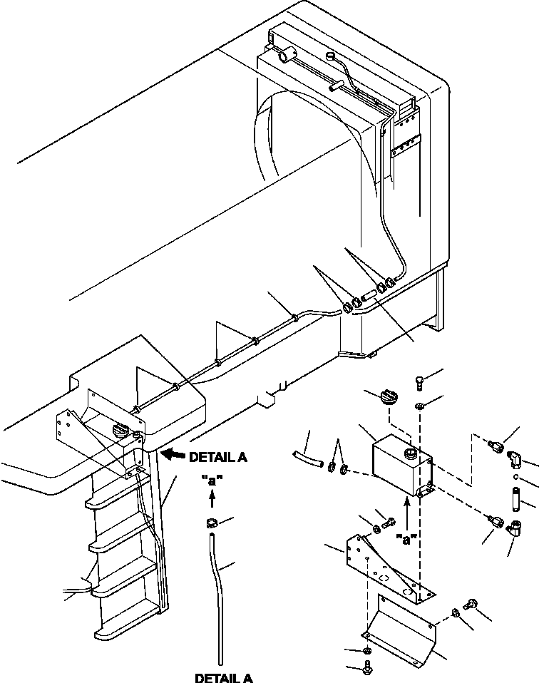 RESERVOIR, COOLANT 426-Z84-3880 KOMATSU