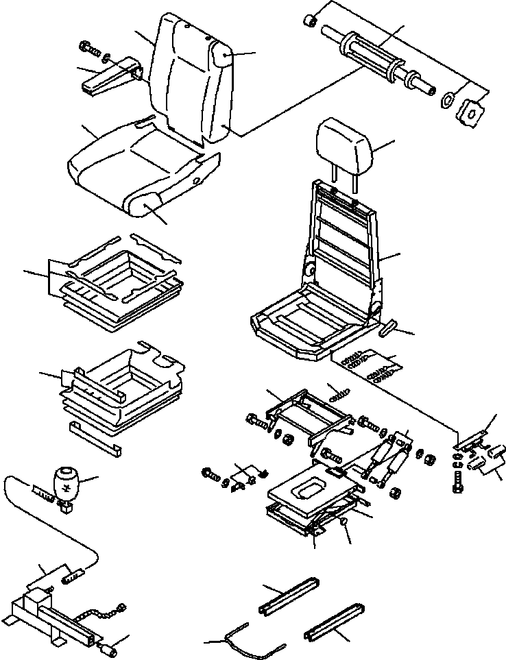 DAMPER ASSEMBLY KIT (DOUBLE DAMPER) XA0139 KOMATSU
