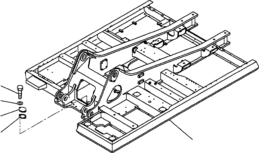 FRAME, REVOLVING 207-46-A1150 KOMATSU