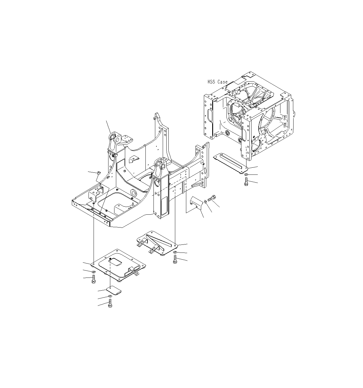 Пластина 14X-54-15960 KOMATSU