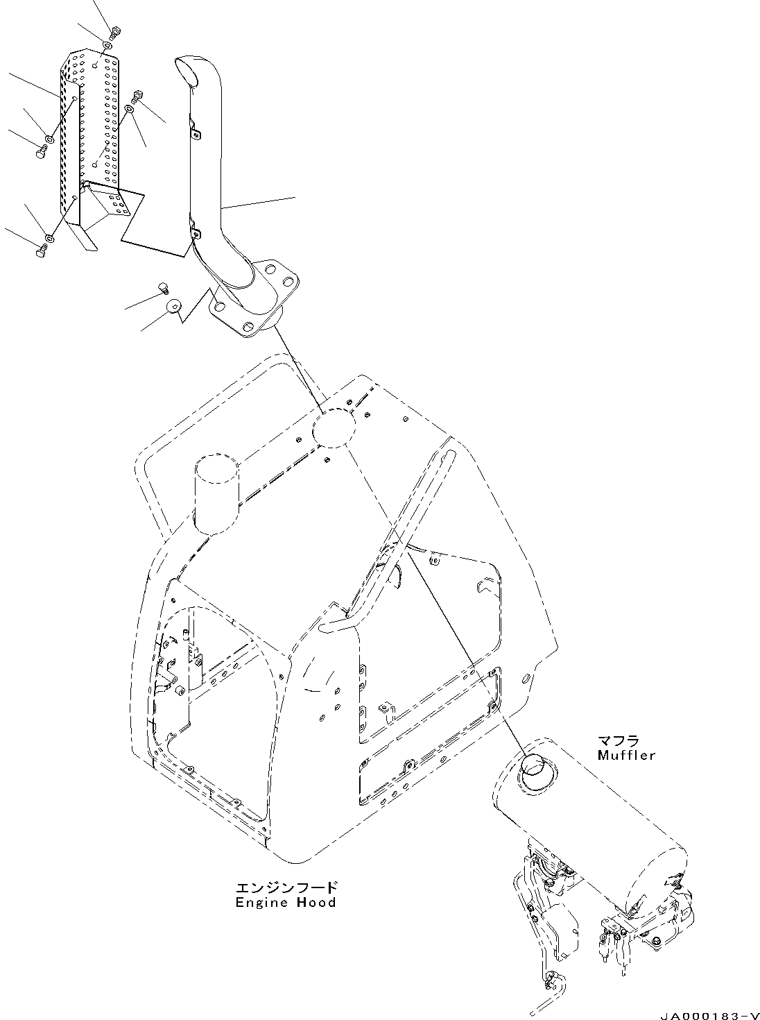 Крышка 11Y-01-32251 KOMATSU