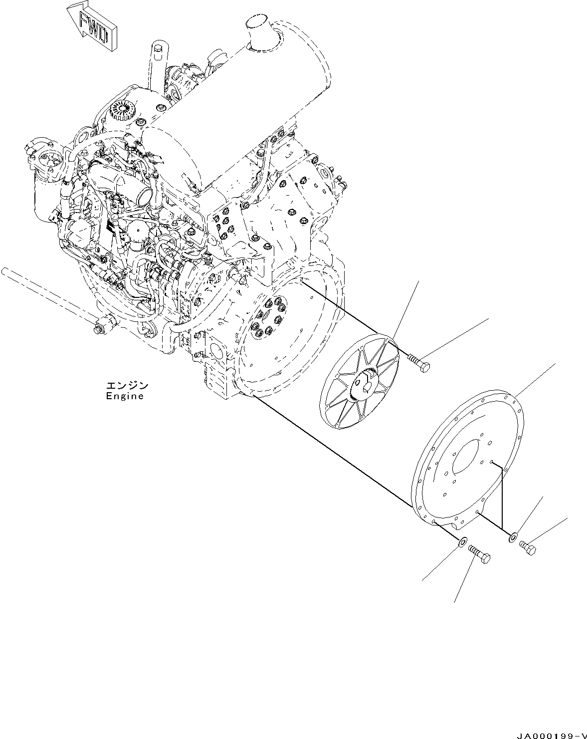 Крышка 11Y-12-31121 KOMATSU