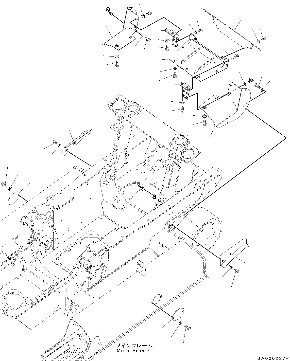 Крышка 11Y-30-31382 KOMATSU