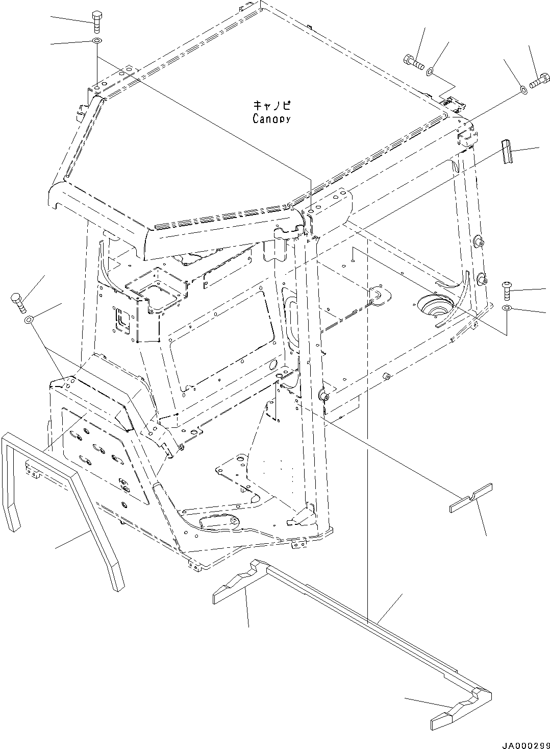 Уплотнение 11Y-54-31911 KOMATSU