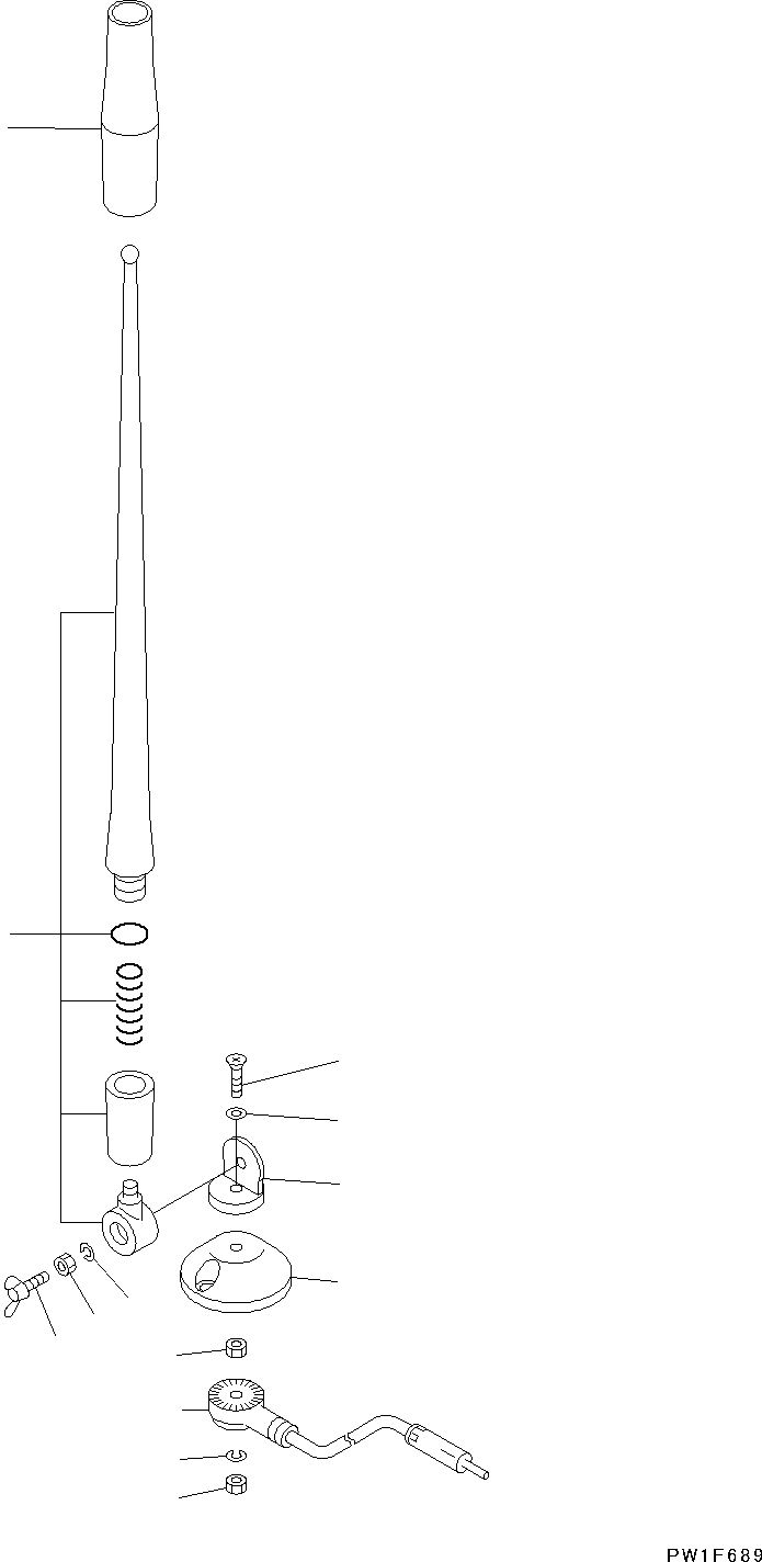 Кабина в сборе 22P-53-00010 KOMATSU
