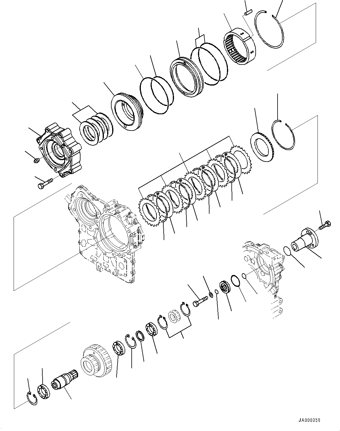 Transfer Assembly 417-17-61000 KOMATSU
