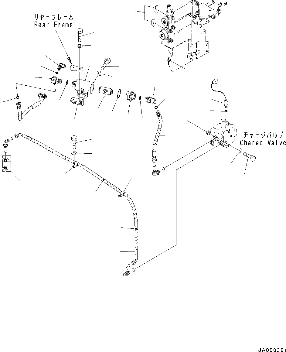 Flange(Hydraulic Tank) (418-62-41360) KOMATSU