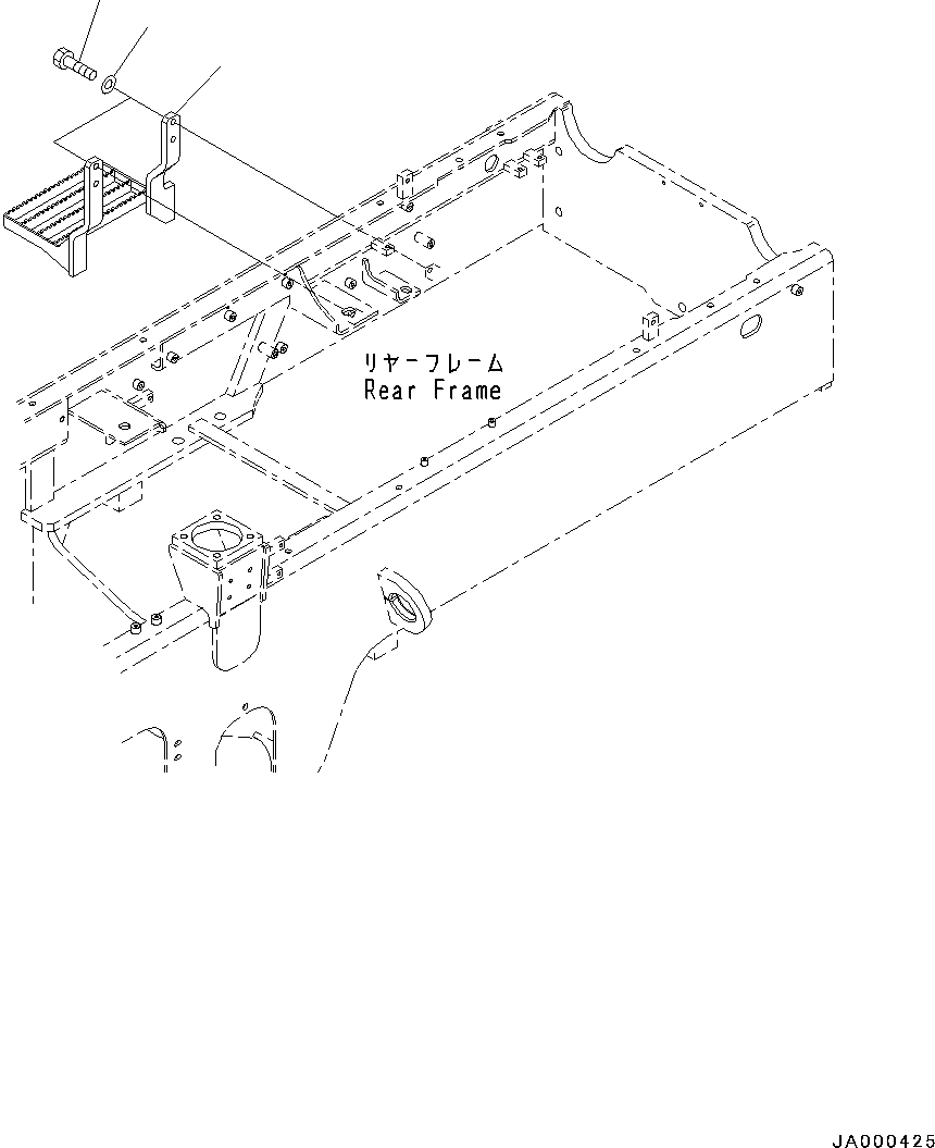 Подножка 418-Z13-4310 KOMATSU
