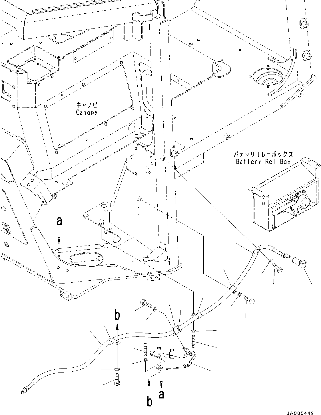 Кабель 11Y-06-31361 KOMATSU