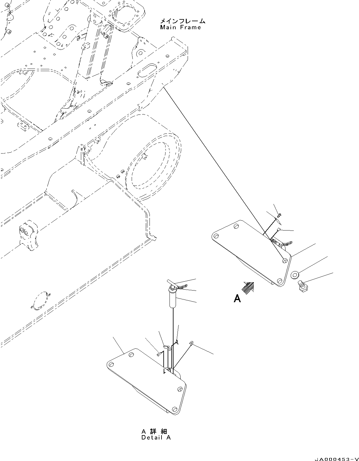 Drawbar Assembly 11Y-69-32290 KOMATSU