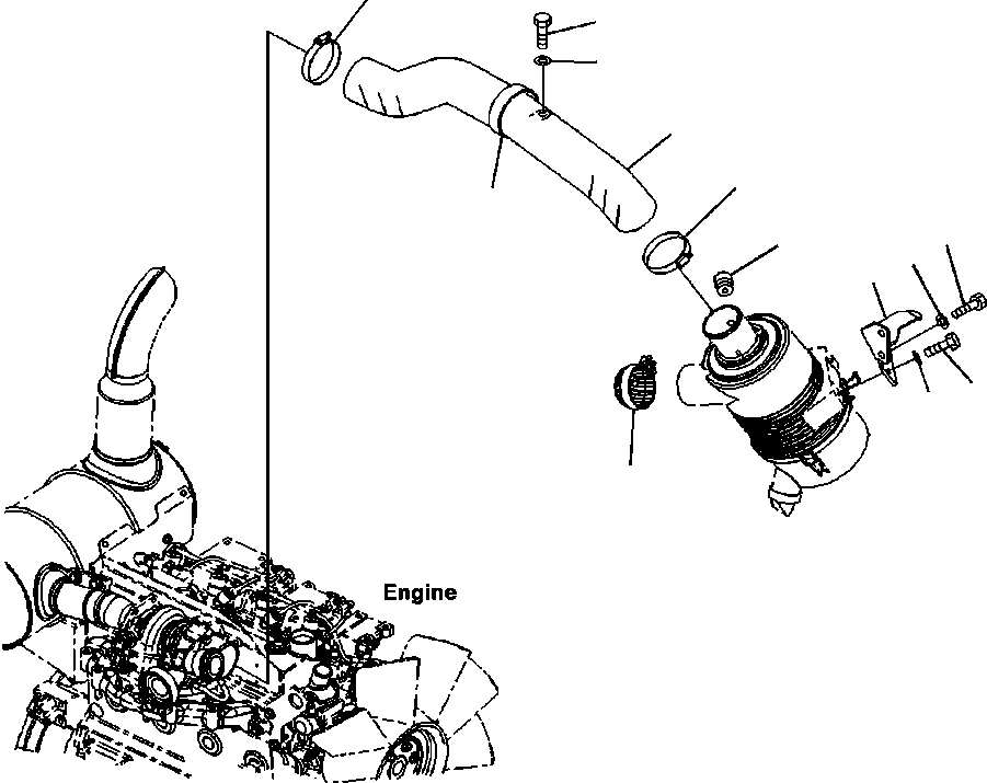 Шланг 22P-01-12111 KOMATSU