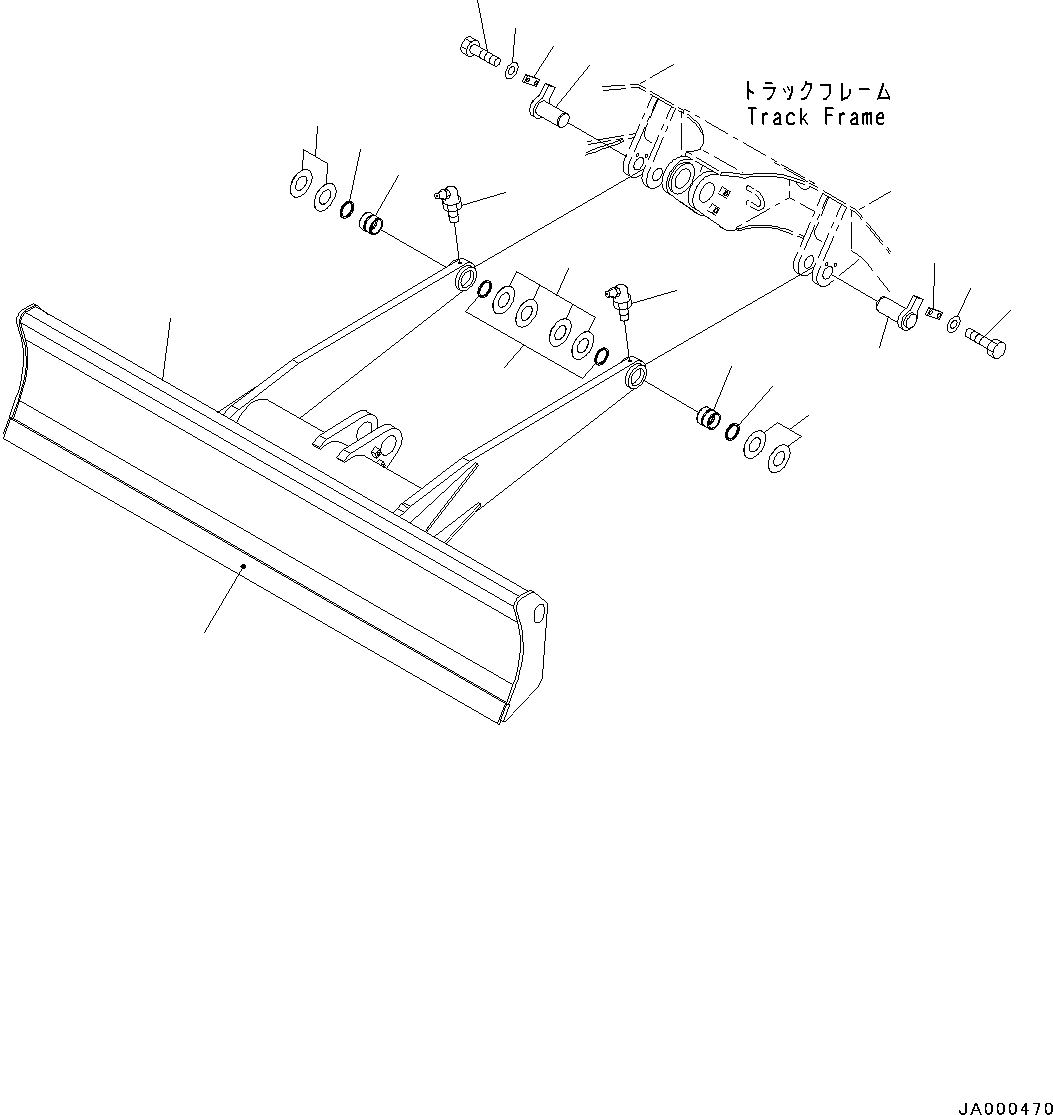 Щётка стеклоочистителя 22P-71-11112 KOMATSU