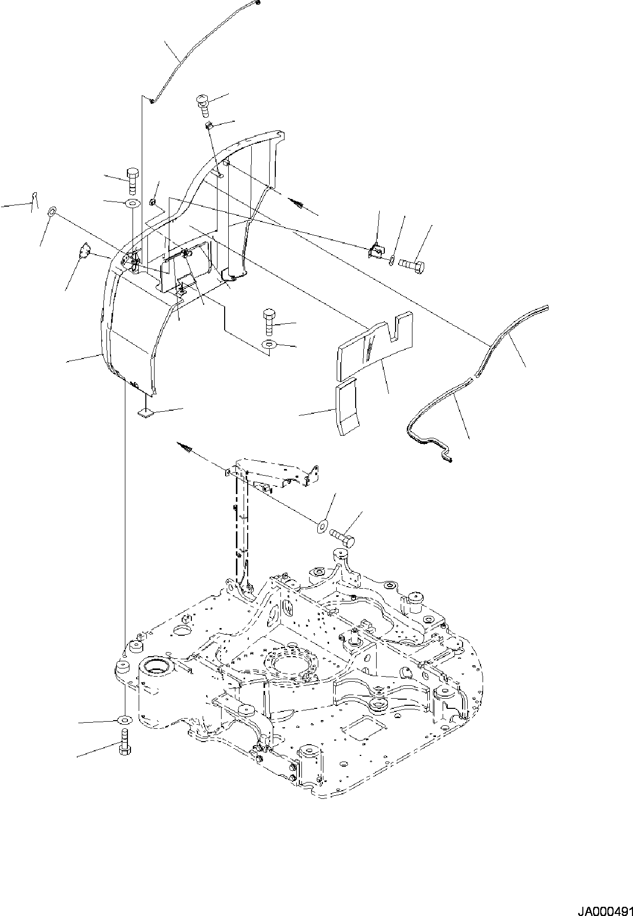Уплотнение 22P-54-12940 KOMATSU