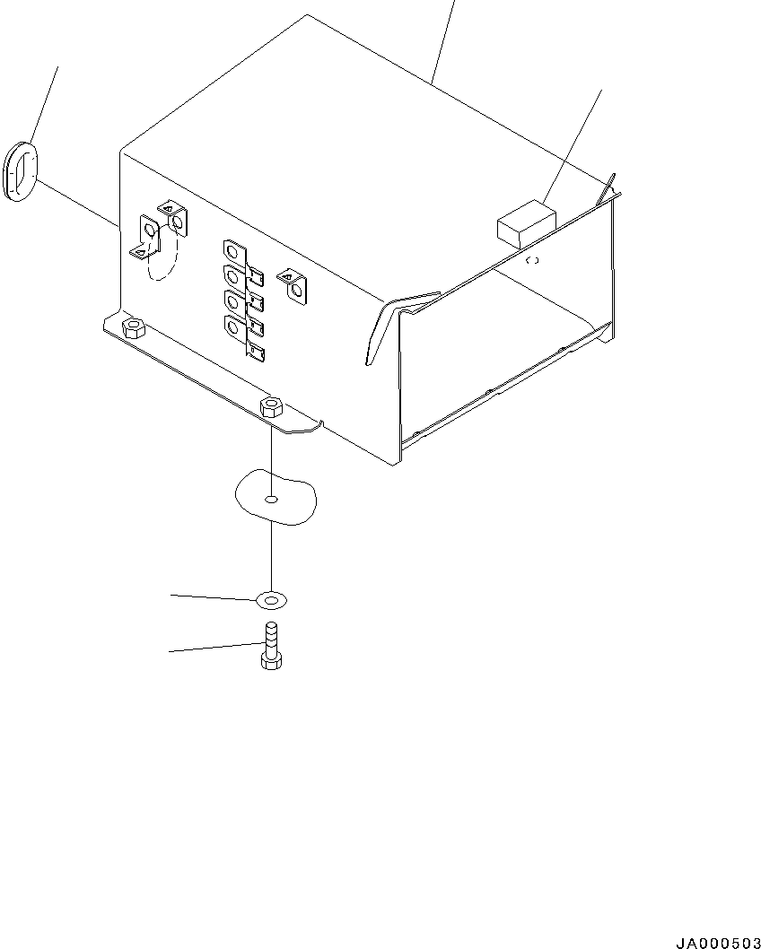 Лист 22P-54-12910 KOMATSU