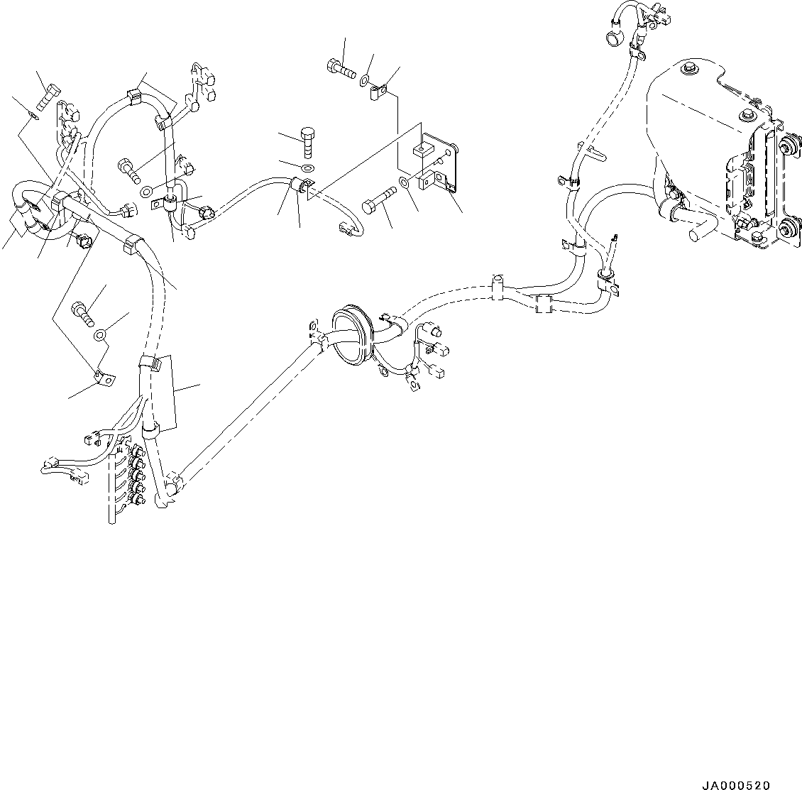 Кронштейн 22P-06-11531 KOMATSU