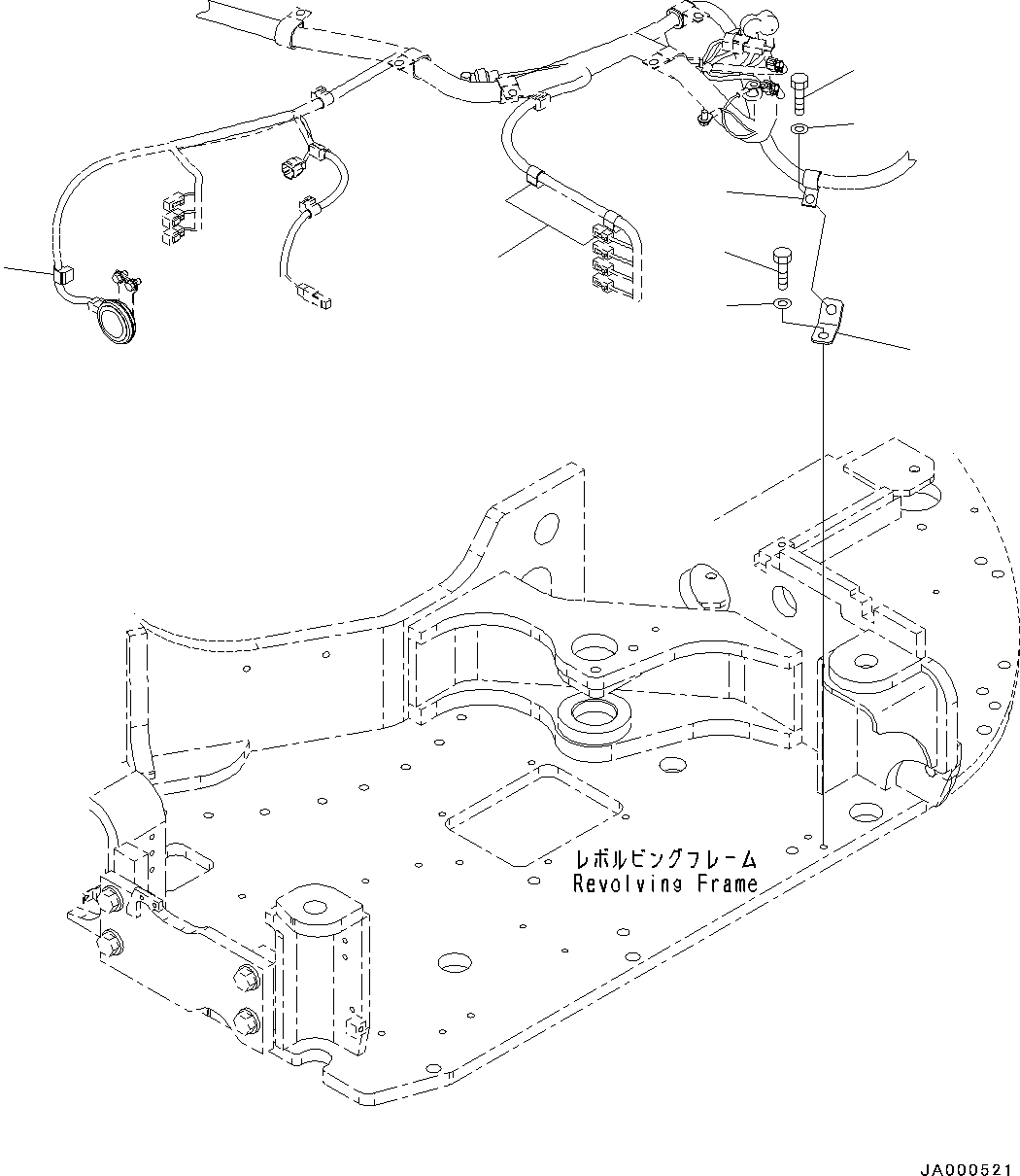 Кронштейн 22P-06-11810 KOMATSU