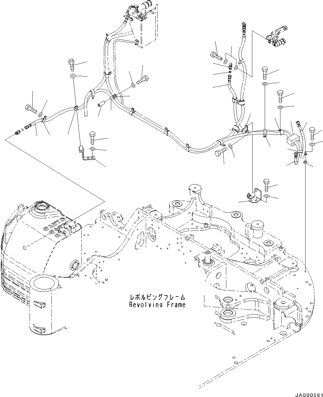 Кронштейн 22P-979-1211 KOMATSU