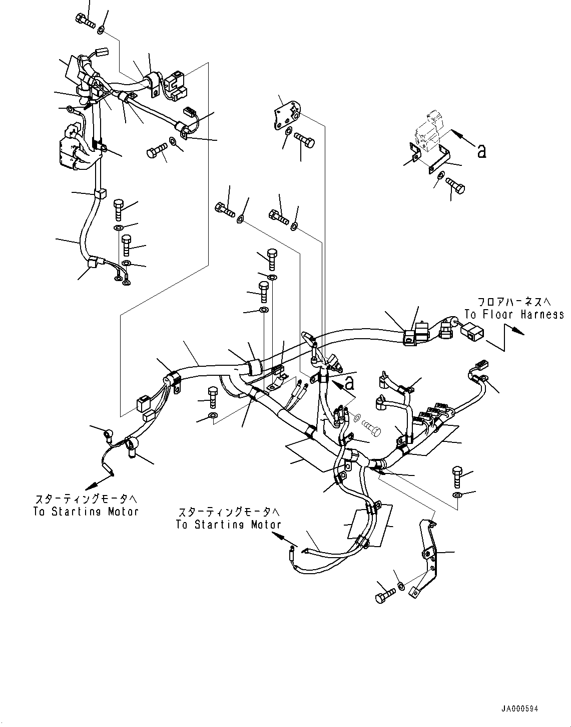 Жгут проводов 11Y-06-31332 KOMATSU