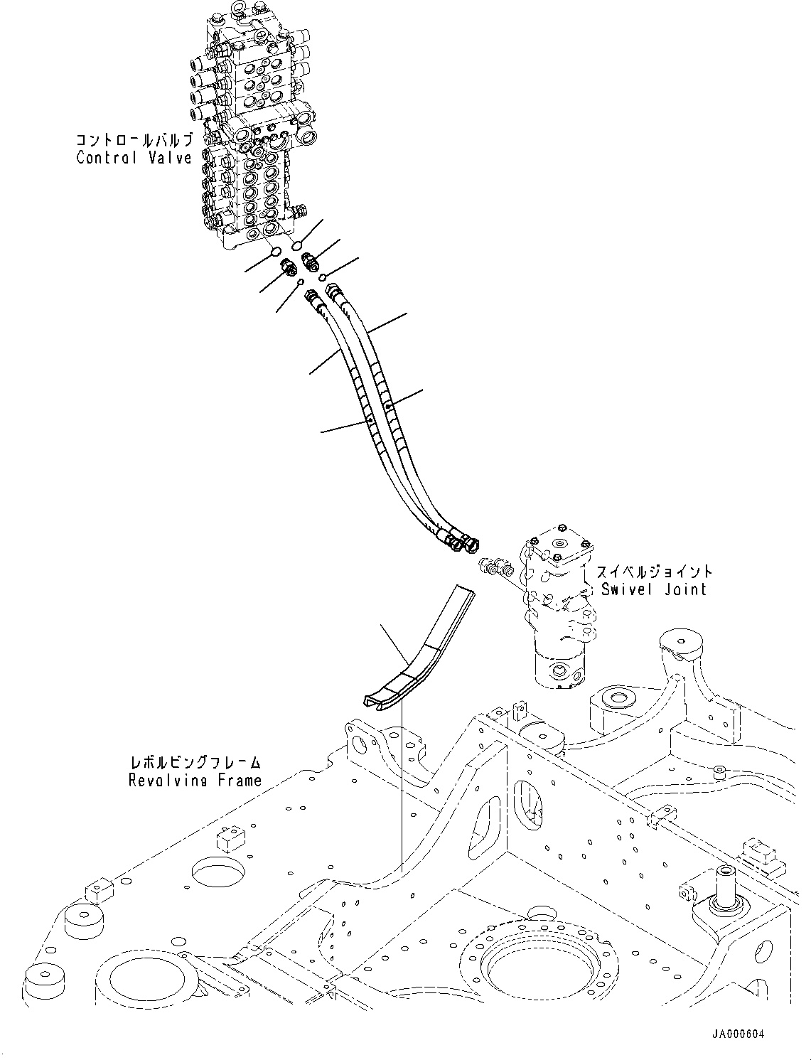Проходная втулка 22P-62-12240 KOMATSU