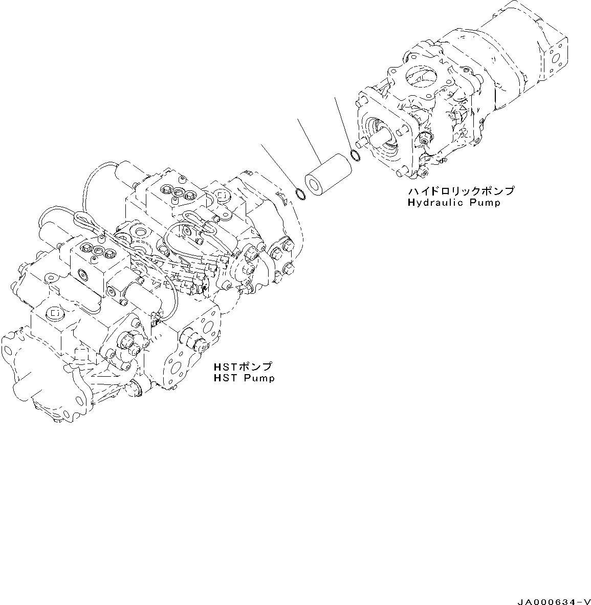 Муфта 720-2M-16640 KOMATSU