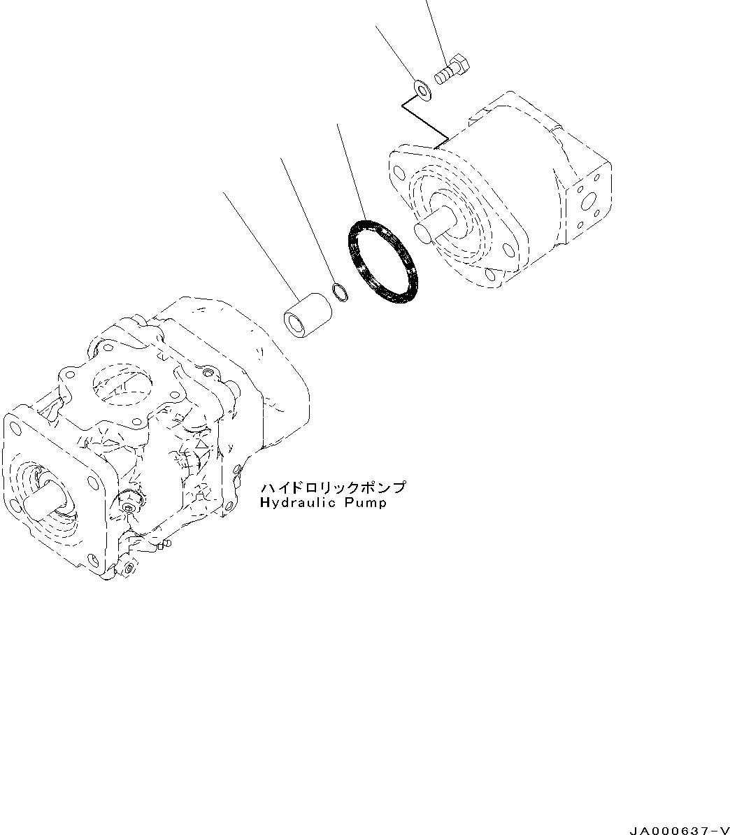Кольцо 708-1T-19240 KOMATSU