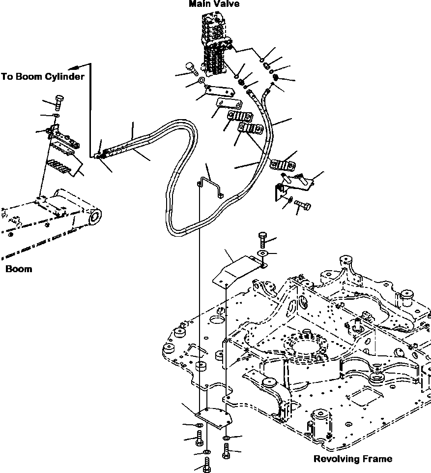 Амортизирующая подушка 22P-62-12751 KOMATSU