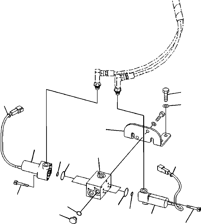 VALVE, ASSEMBLY 22P-60-12300 KOMATSU