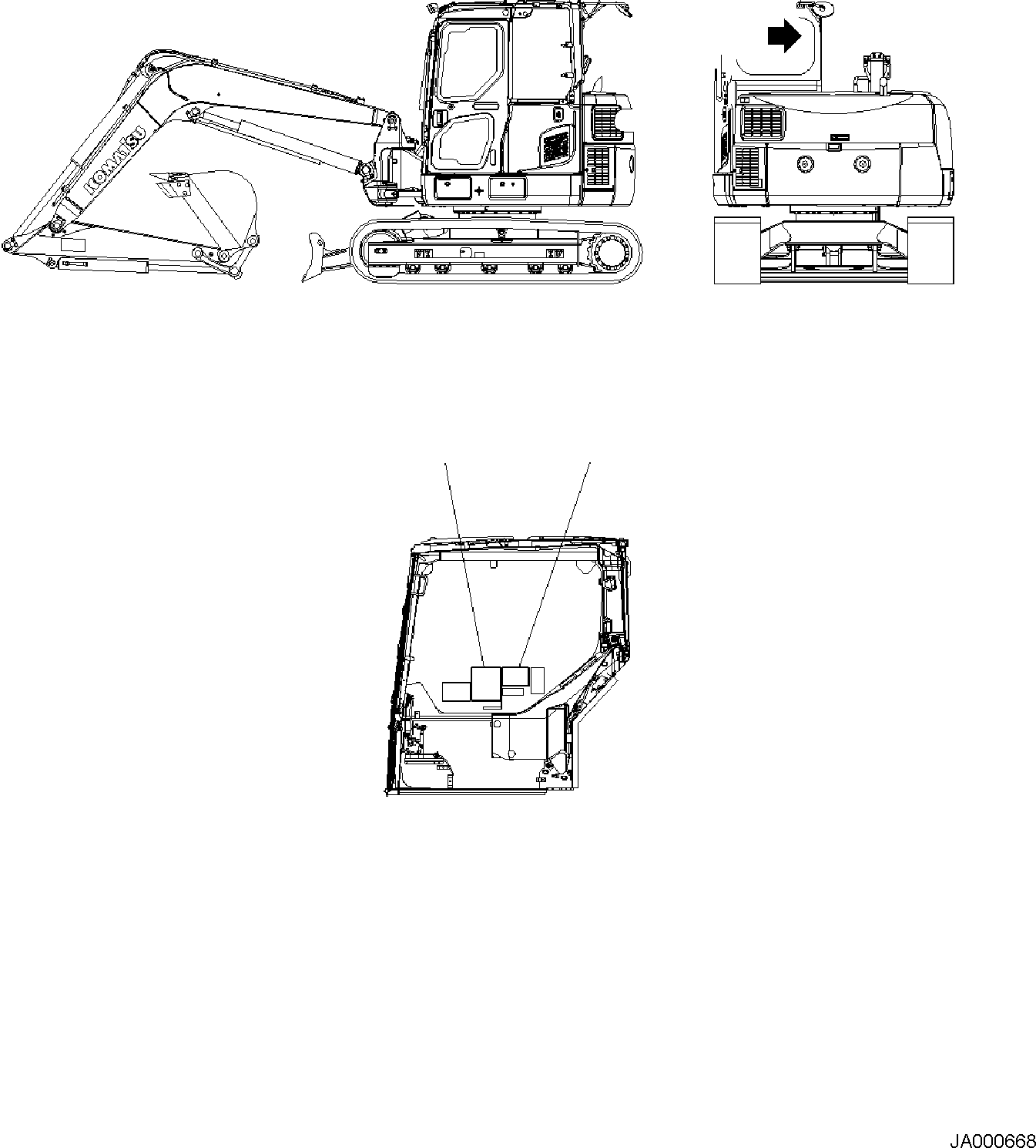 Пластина 21D-973-4930 KOMATSU