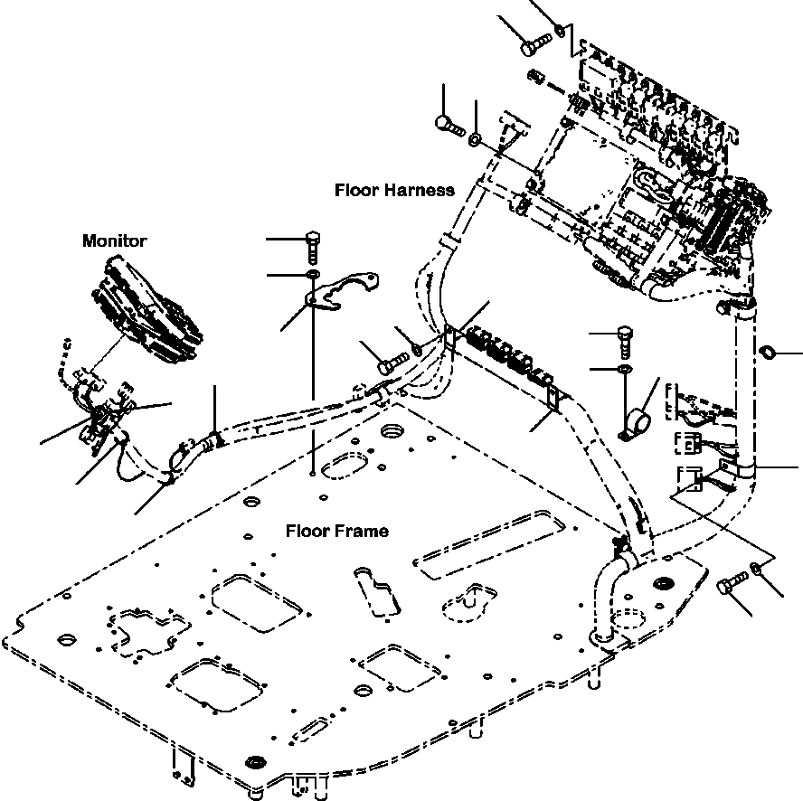 Крышка 22P-53-13241 KOMATSU