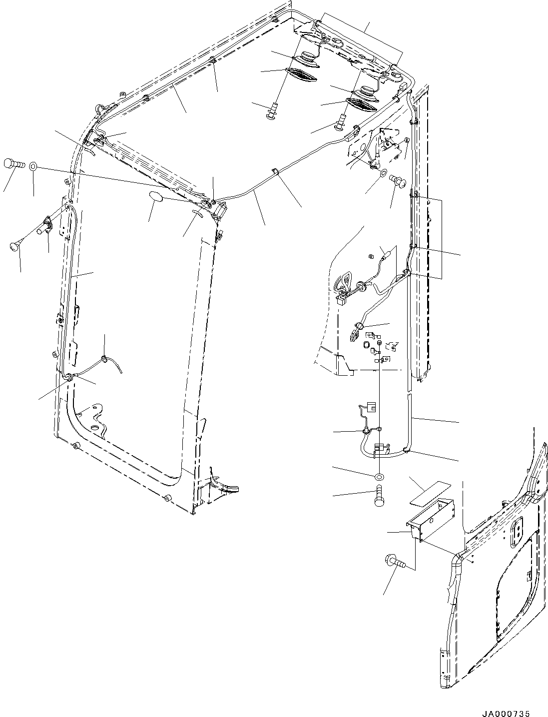 Жгут проводов 22P-06-11661 KOMATSU