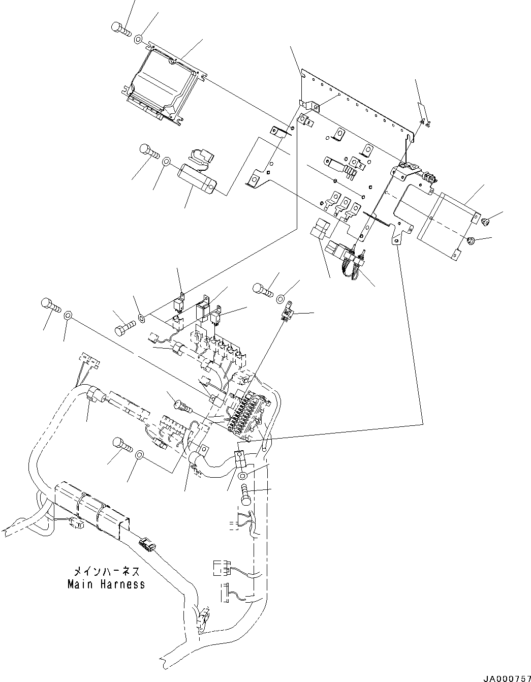 Контроллер 7835-46-7002 KOMATSU