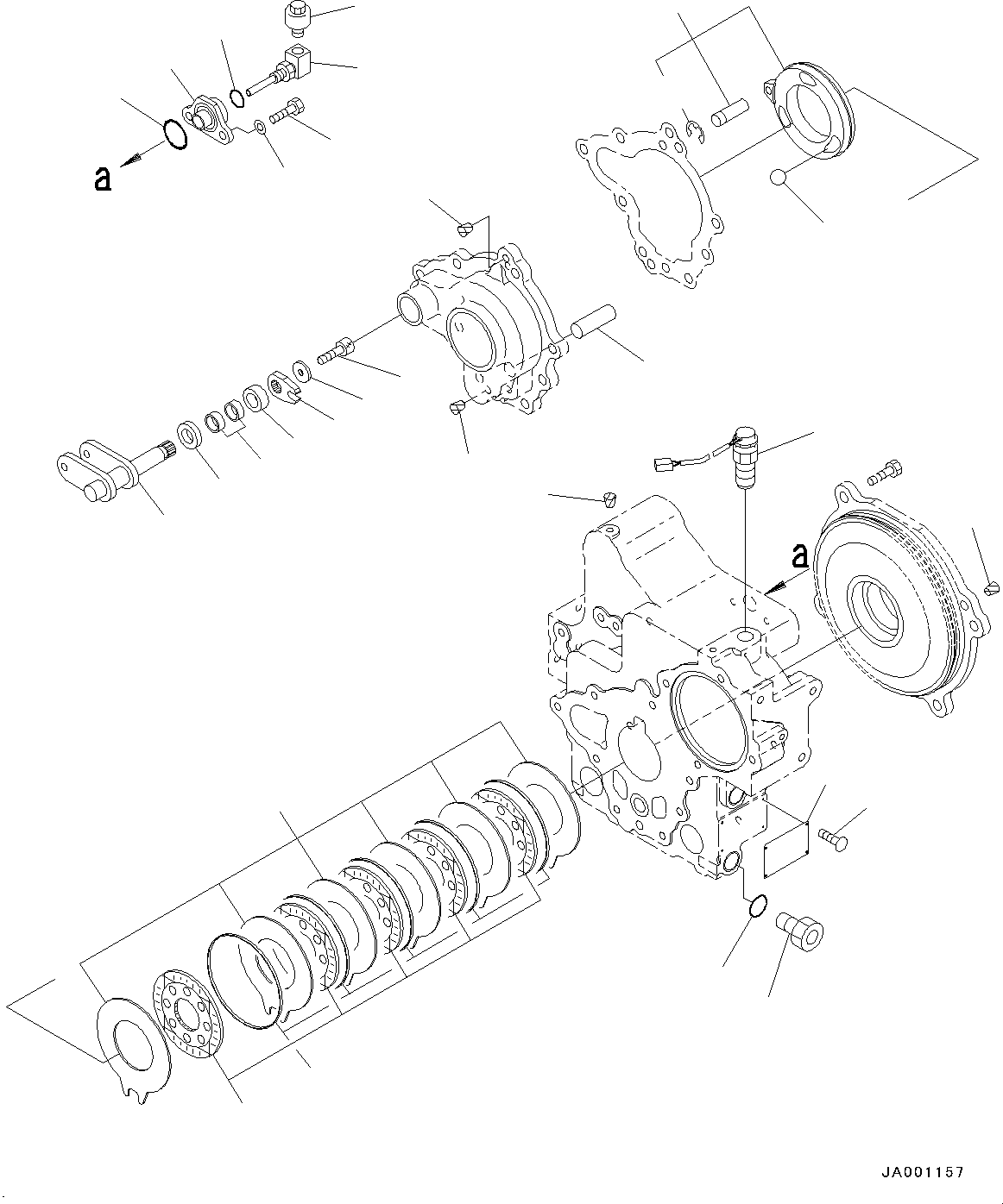 Фланец 714-09-23650 KOMATSU